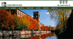 Desktop Screenshot of amesprivilege.com